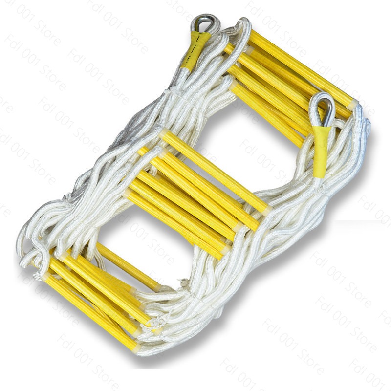 Fire Escape Ladder - Tangga Tali Penyelamat 15M untuk Lantai