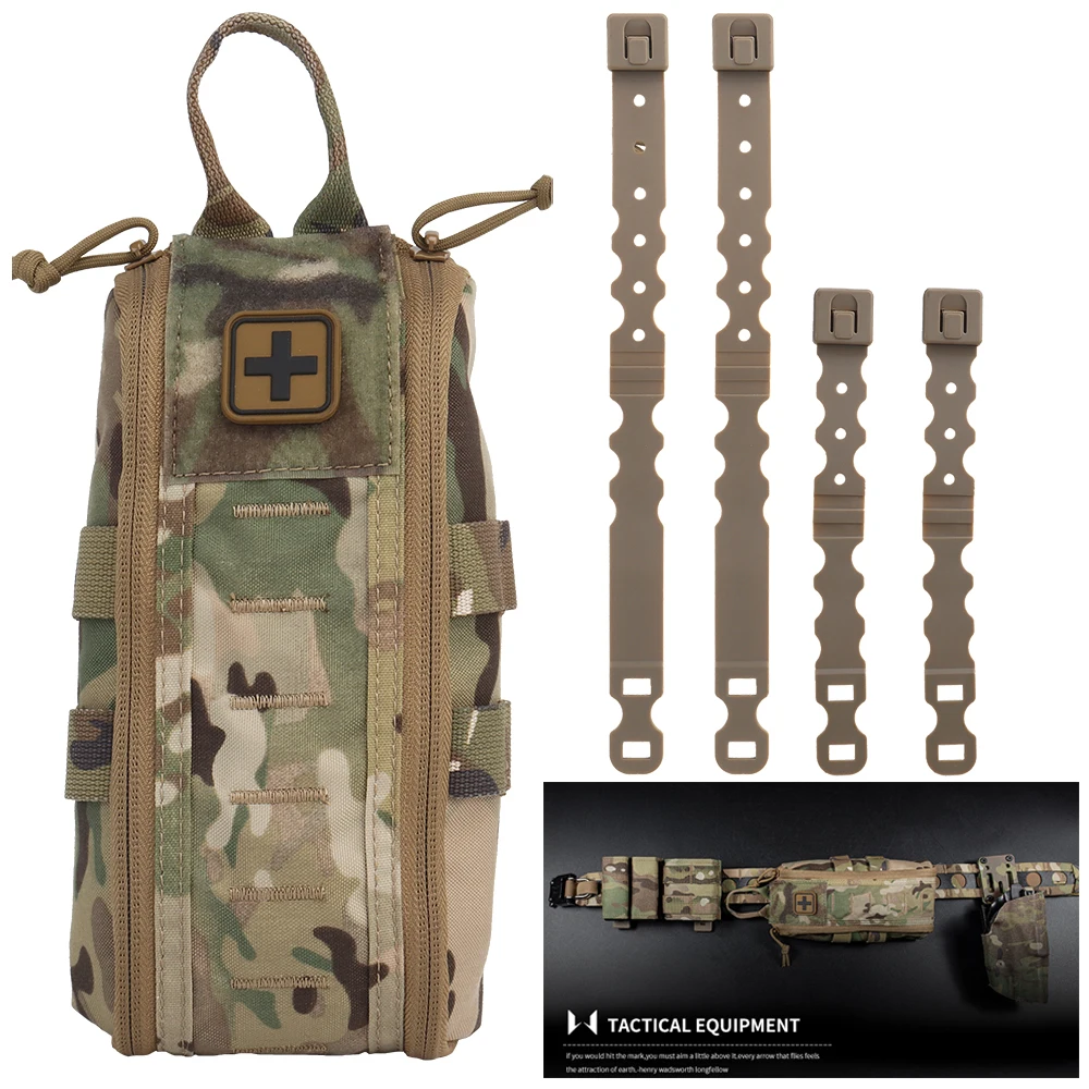 First Aid Bag Kit - Kit pertolongan pertama berkemah tas sabuk