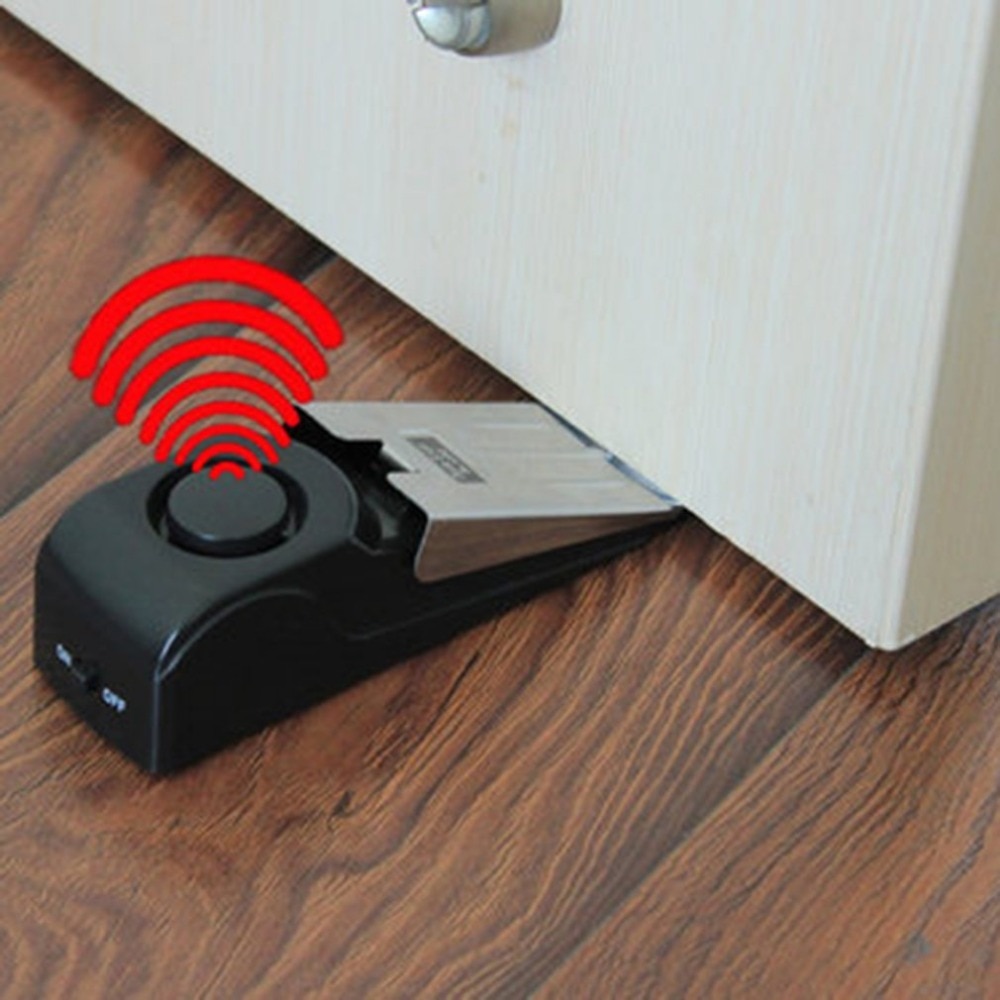 Door Stop Alarm - Penghenti Pintu Anti Maling, 125 DB