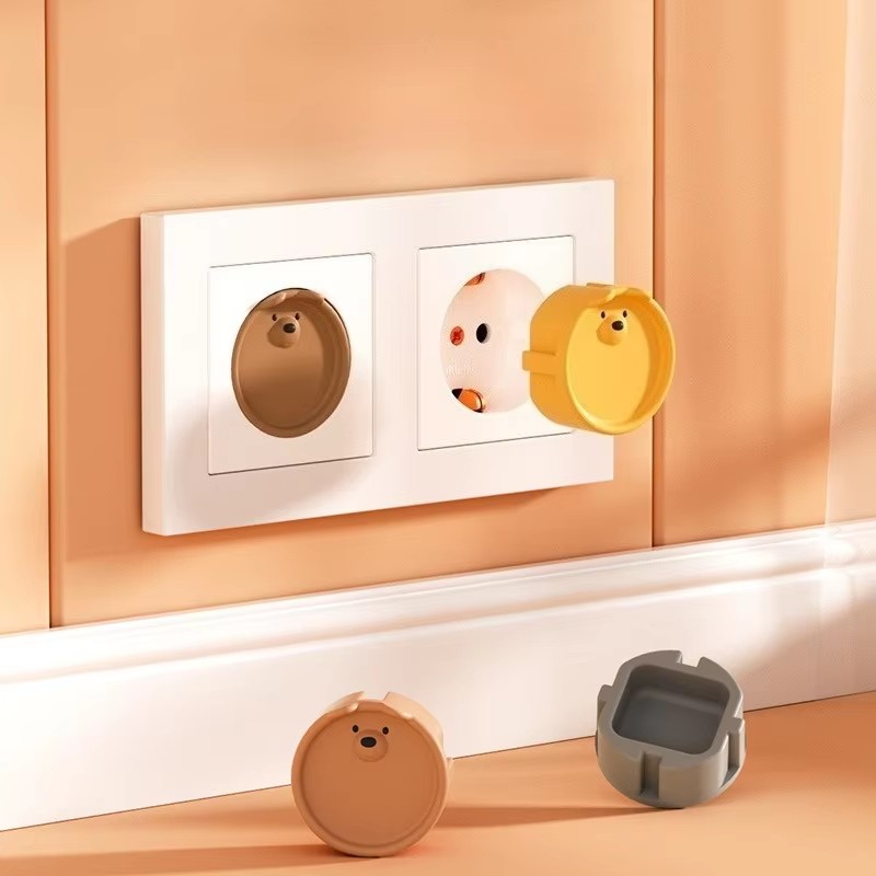 Outlet Cover Baby - 5 buah Penutup Pelindung Soket Listrik