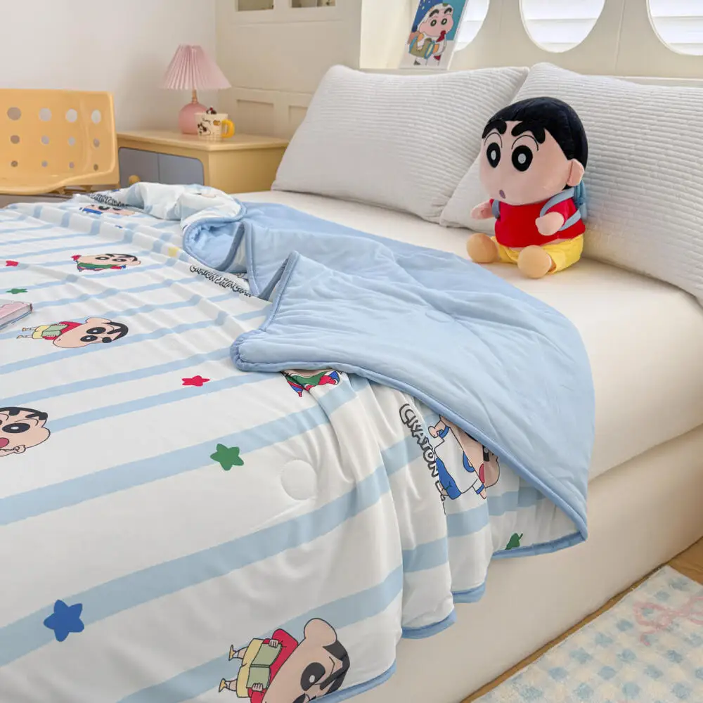 Fire Blanket Kitchen - Selimut Musim Panas Kawaii Crayon Shin-Chan,