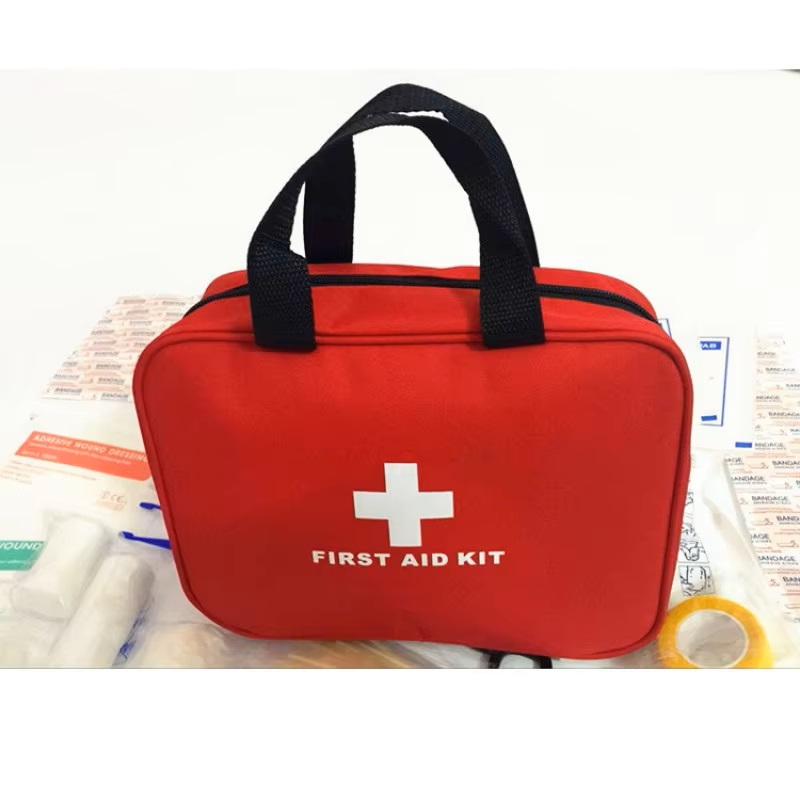 Kotak P3K dengan Tas Ringkas d - First Aid Bag Kit ulasan dan harga