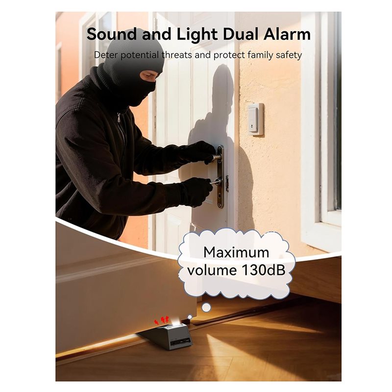 AB34-Alarm Penghenti Pintu, Pe - Door Stop Alarm ulasan dan harga