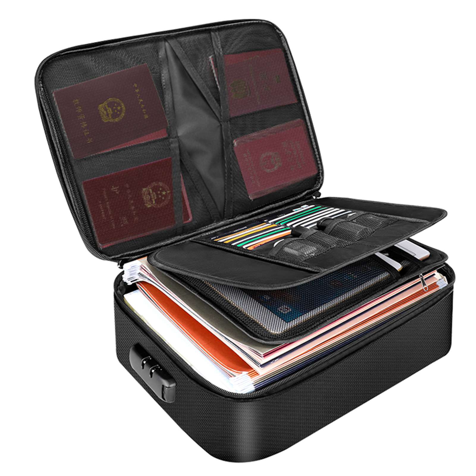 Tas Dokumen Tahan Api dengan P - Fire Safe Document ulasan dan harga