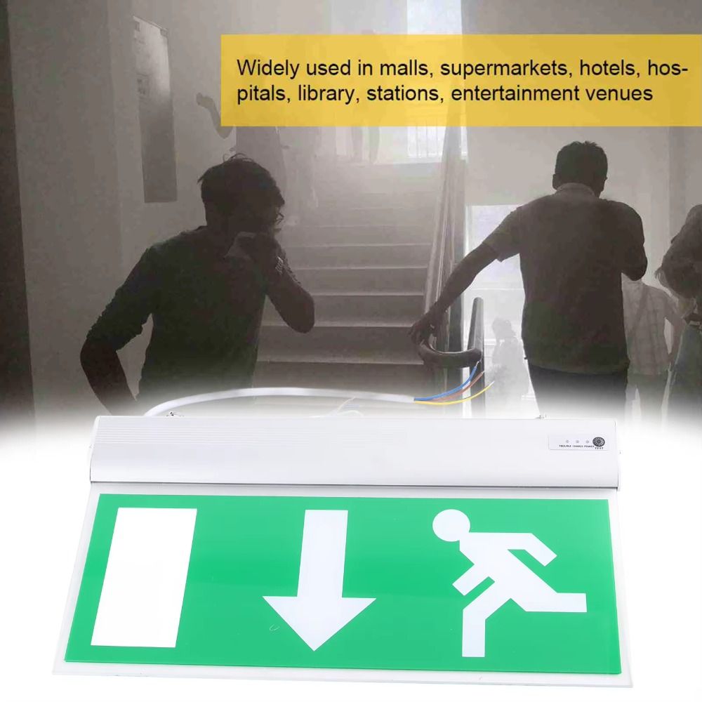 Lampu Tanda Darurat LED Komers - Emergency Exit Sign ulasan dan harga