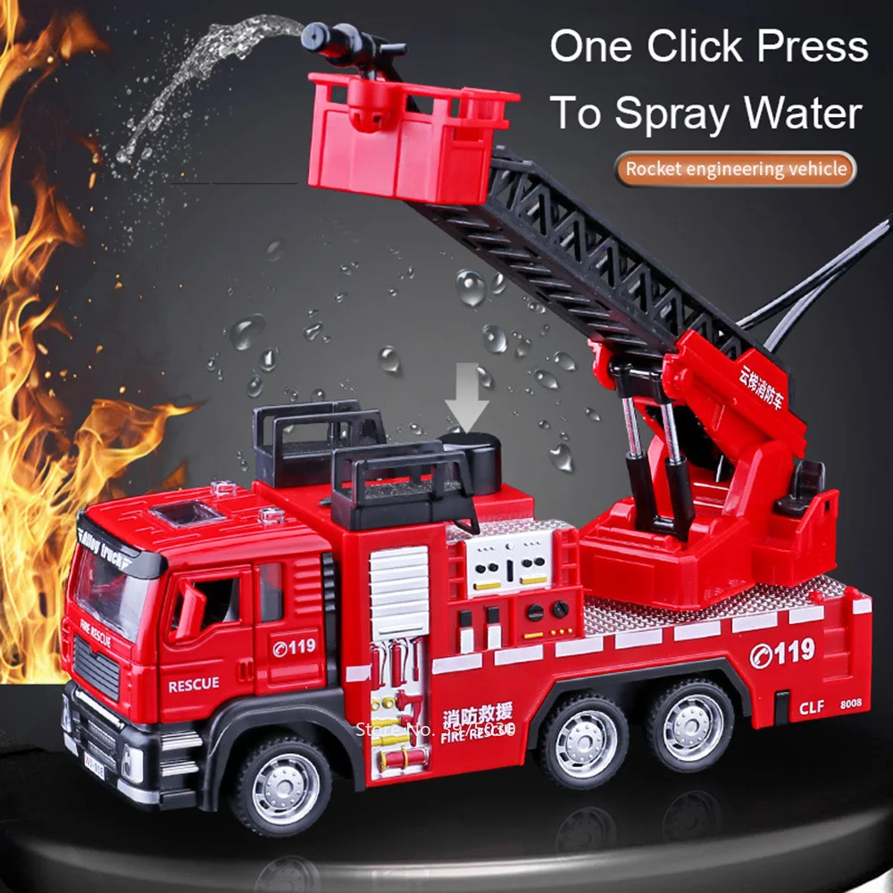 Model mainan mobil mesin api 1 - Fire Escape Ladder ulasan dan harga