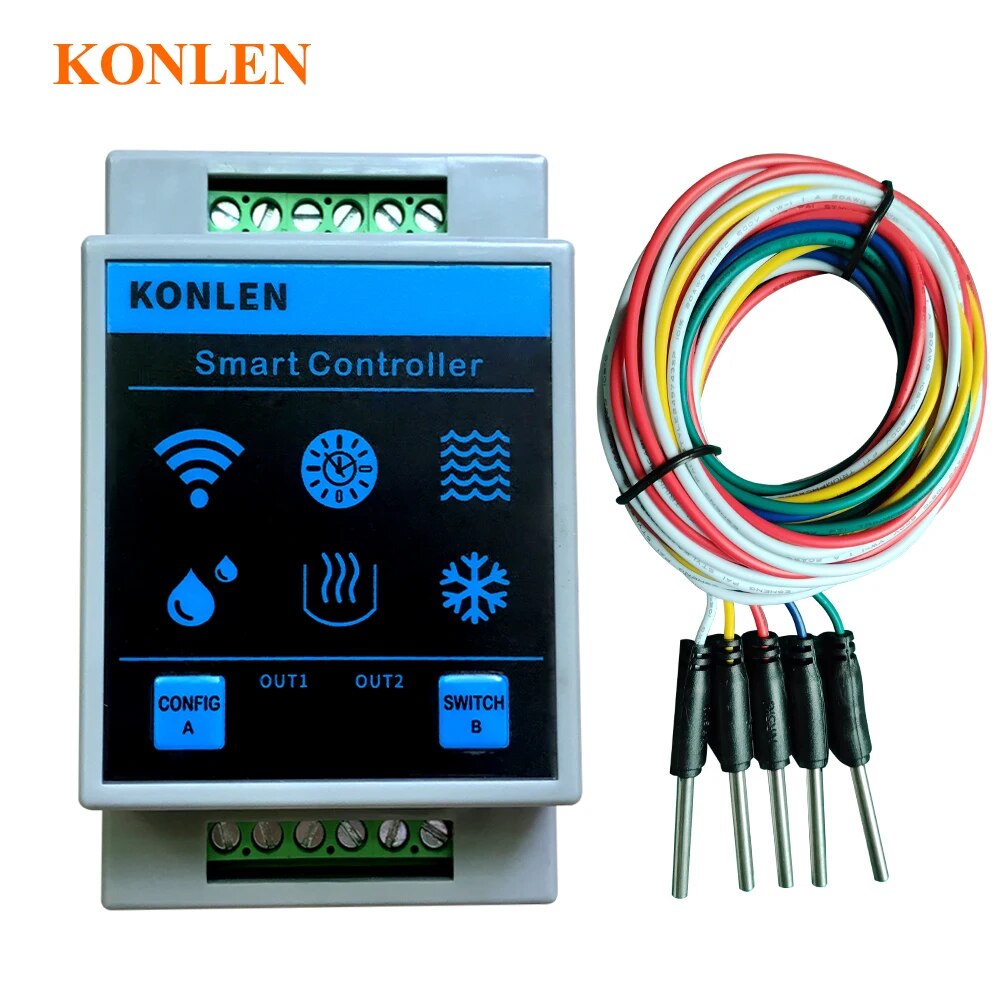 KONLEN Tuya Sensor ketinggian  - Water Alarm Sensor ulasan dan harga
