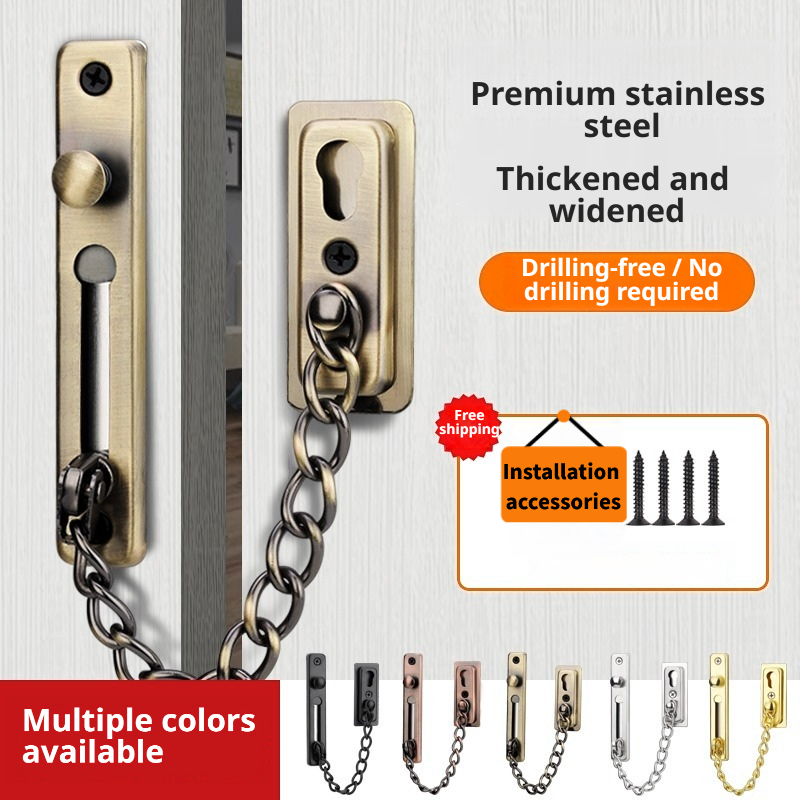 Kunci Rantai Pintu Anti Maling - Security Chain Door ulasan dan harga