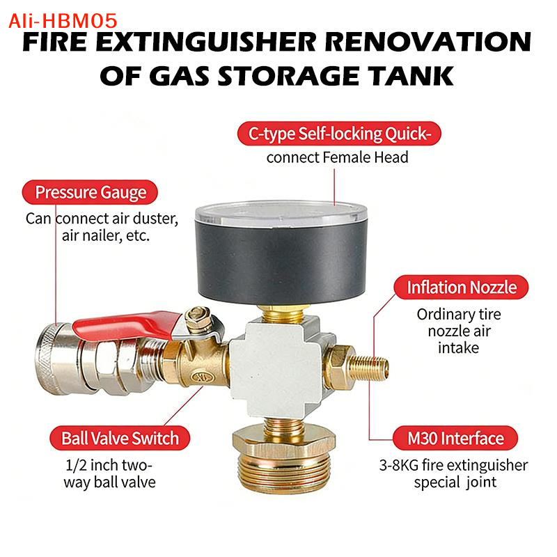 (HB05) Adaptor Tekanan Tangki  - Fire Extinguisher Small ulasan dan harga