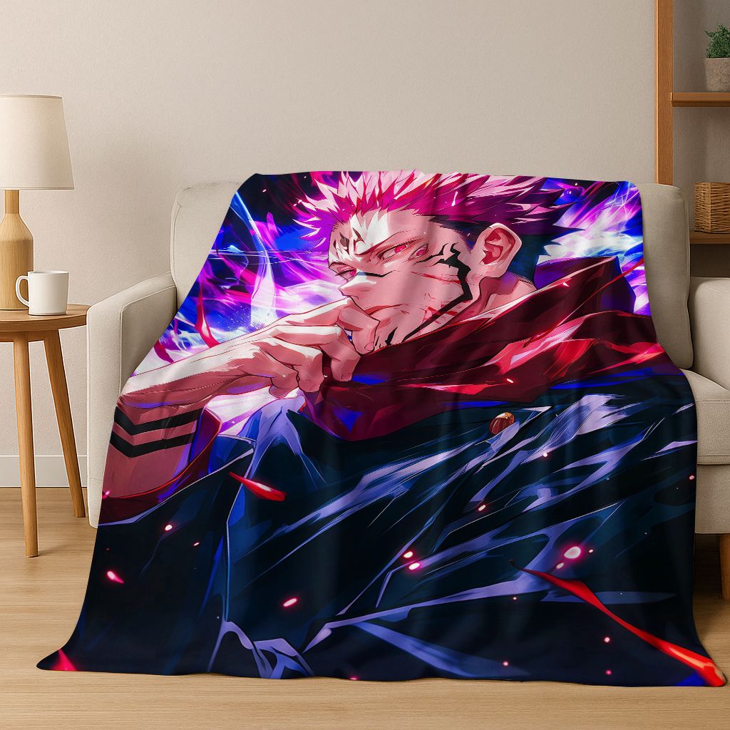 Selimut Cetak 3D Jujutsu Kaise - Fire Blanket Kitchen ulasan dan harga